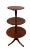 George III Mahogany Drop-Leaf 3 Tiered Dumbwaiter For Sale - Image 4 of 7