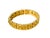Gold Vintage Napier Gold-Tone Nugget Link Bracelet | Mid-Century Textured Geometric Statement Jewelry For Sale - Image 8 of 8