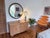 Vintage Scandinavian Wooden Mirror, 1960s For Sale - Image 11 of 12