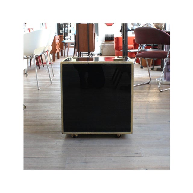 Vintage Mini Bar Cabinet For Sale - Image 3 of 17