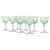 Glass Vintage Uranium Glass Aperitif Glasses from Val Saint Lambert, 1920s, Set of 8 For Sale - Image 7 of 18