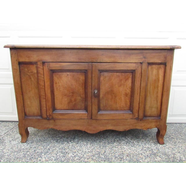 Antique French Walnut Narrow Buffet For Sale - Image 17 of 18