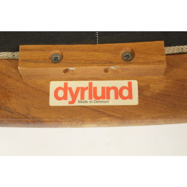 Teak Dining Chairs from Dyrlund, 1960s, Set of 4 For Sale - Image 9 of 18