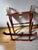 Vintage Mid-Century Scheibe Boston Folding Luggage Racks With Floral Tapestry – Pair For Sale - Image 10 of 12