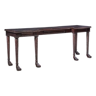 Rose Tarlow Mahogany Belfast Console Table For Sale