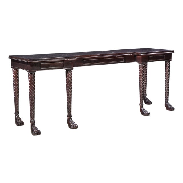 Rose Tarlow Mahogany Belfast Console Table For Sale