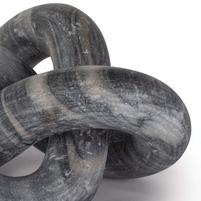Regina Andrew Cassius Marble Sculpture in Black For Sale - Image 4 of 5