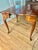 Vintage Queen Anne Revival Mahogany Flip-Top Game Table / Console Table For Sale In New Orleans - Image 6 of 15
