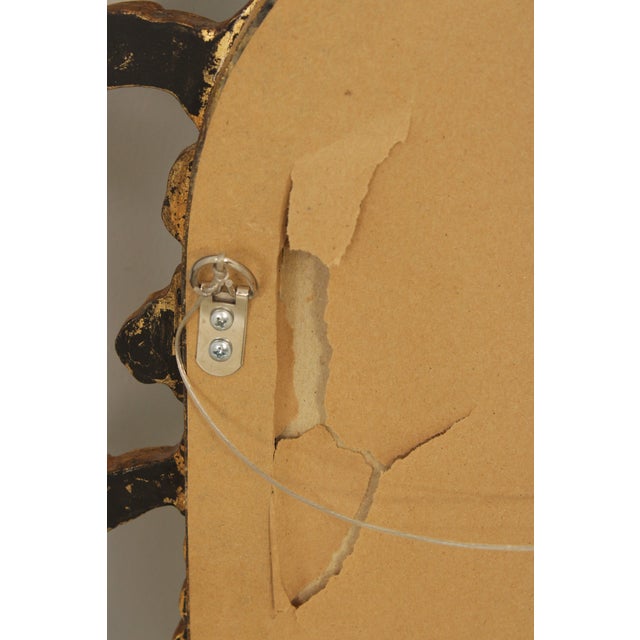 Friedman Brothers Model 6522 Phoenix Carved Gold Mirror For Sale - Image 12 of 13