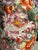 Orange Early 20th Century Vintage Chinese Millefleurs (Thousand Flowers) Pattern For Sale - Image 8 of 11