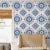 Not Yet Made - Made To Order Sample - Schumacher x Mark D. Sikes Montecito Medallion Wallpaper in Indigo For Sale - Image 5 of 6