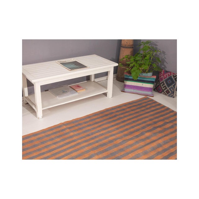 Vintage Decorative Turkish Kilim Rug - 5`5" X 8`10" For Sale In Los Angeles - Image 6 of 6