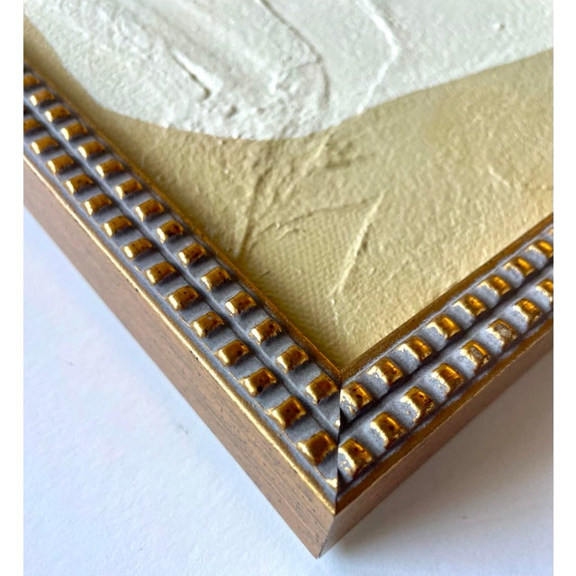 Contemporary 2026 "Giardino" Contemporary Abstract Botanical Painting on Canvas by Artist r.k. Red For Sale - Image 3 of 3