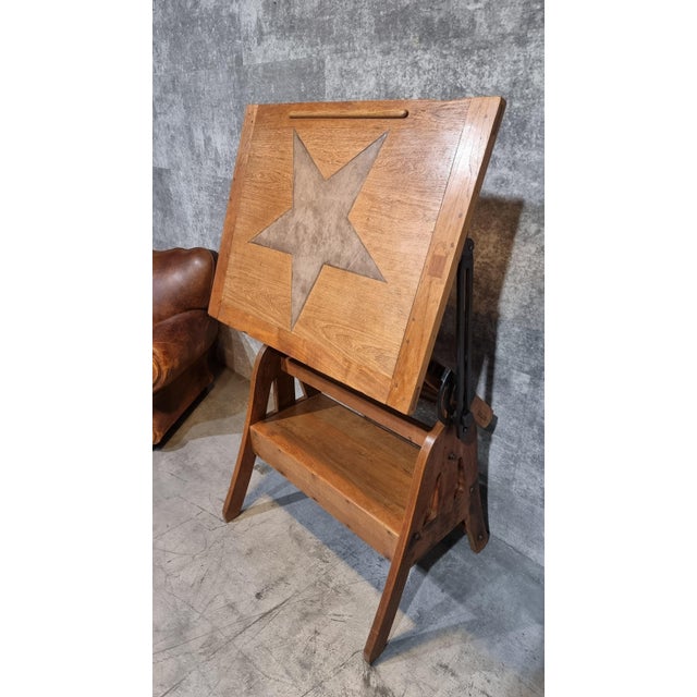 This historic workspace furniture is a testament to a beautiful and painstaking craftsmanship of a past era. The table can...