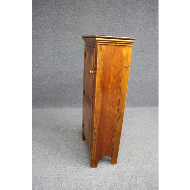 Brown Pine Chimney Cupboard For Sale - Image 8 of 9