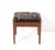 Art Deco Modernist Walnut Stool by L.O.V. Oosterbeek, 1920s For Sale - Image 3 of 10