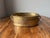 Traditional Vintage Oval Ribbed With Handle Brass Planter Cachepot Made in India For Sale - Image 3 of 12
