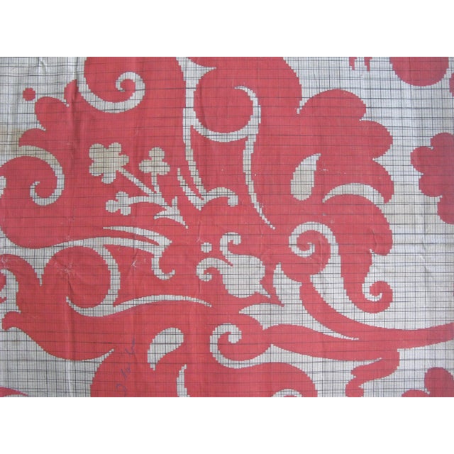 Renaissance Antique French Textile Design For Sale - Image 3 of 9