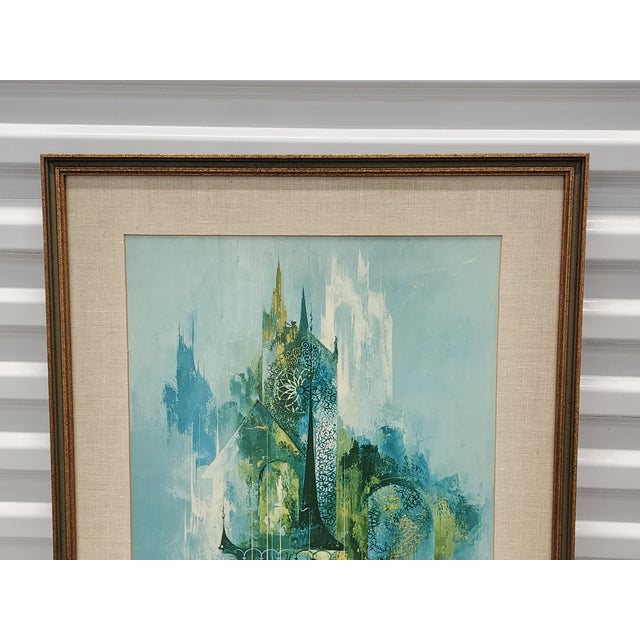 1960s Mid Century Modern Framed Print "The Tournament" by Frans Van Lamsweerde For Sale - Image 5 of 12