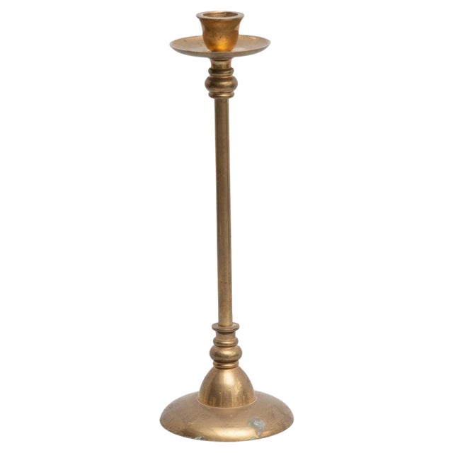 Metal Candleholder, Spain, 1950s For Sale