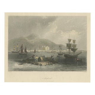 After W. H. Bartlett, Montreal, 1842, Paper For Sale