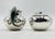 Mexican 1980s Malachite Lizard Creamer & Sugar Set by Emilia Castillo for Los Castillo, Mexico For Sale - Image 3 of 18