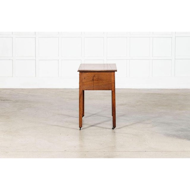 George III English Writing Table in Mahogany, 1780 For Sale - Image 9 of 16