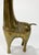 Metal Vintage Large Brass Burro Figure For Sale - Image 7 of 7