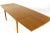 Kurt Ostervig Style Mid Century Teak Hidden Leaf Dining Table For Sale - Image 10 of 10
