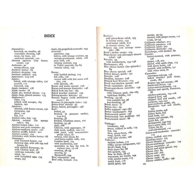 Paper "Quick and Easy Meals for Two" 1952 Shouer, Louella G. For Sale - Image 7 of 11