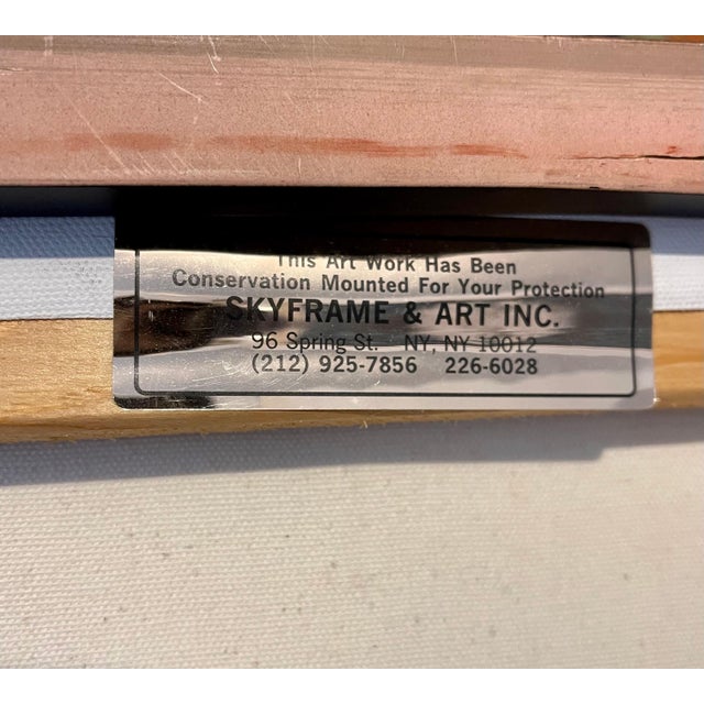 Arie Azene, Arie Azene Israeli Photo Realist Oil Painting Manhattan New York Street Scene, c.1990's For Sale - Image 9 of 10