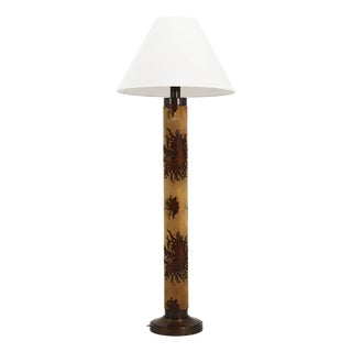 Large Italian Art Deco Luminator Style Floor Lamp, 1940s For Sale