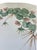 Vintage 3d Raised Geranium Botanical Ceramic Wall Platter For Sale In West Palm - Image 6 of 12