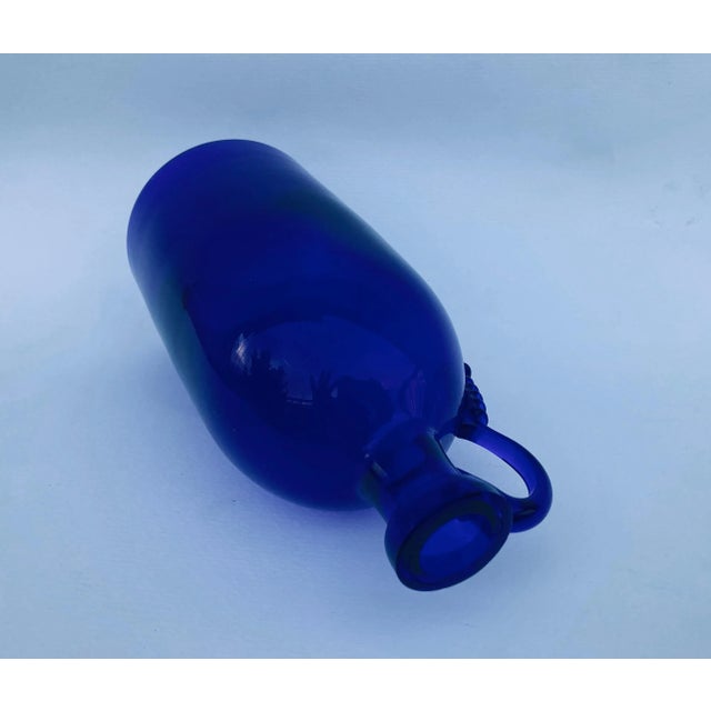 Vintage Italian Murano Glass Vase by Vittorio Zecchin, 1930s For Sale - Image 12 of 18