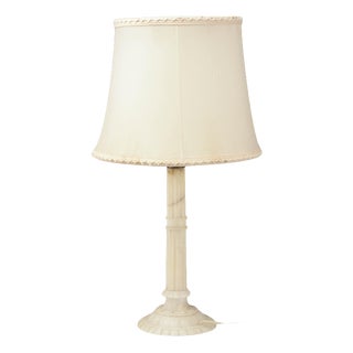 Lamp with Alabaster Base, 20th Century For Sale