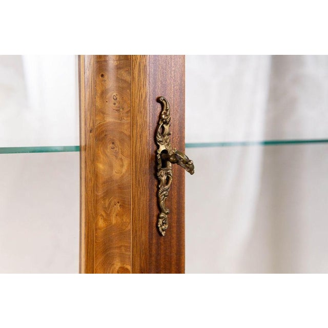 Mid-Century Baroque Style Showcase Cupboard For Sale - Image 12 of 16