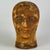 Vintage French Milliners Winking Cork Mannequin Head Bust, Painted With Red Lips For Sale - Image 4 of 11
