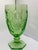 Vintage 1970s Fostoria Green "Moonstone" Tea Glasses Goblets - Set of 10 Fostoria Moonstone Green water glasses feature an...
