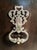 Mid 20th Century Vintage Hollywood Regency Petite Cabinet / Bar Attributed to Mastercraft For Sale - Image 5 of 5