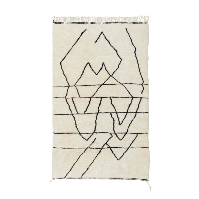 Hand-Knotted Wool Rug by Azele Studio For Sale - Image 10 of 10