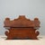 Antique Bench in Stained Walnut and Oak, 1800s For Sale - Image 3 of 10