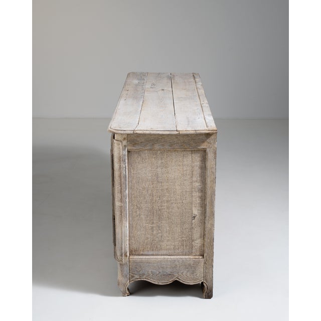Louis XV Oak Buffet, Rococo Style, France, Early 19th Century For Sale - Image 11 of 15