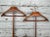 Pair of Mid 20th Century Mod Fratelli Reguitti Italian Dovetail Wooden Hanger W Pole For Sale - Image 11 of 12