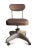A rare mid-century custom tanker office chair by Cosco. The vintage industrial chair has the classic four point propeller...