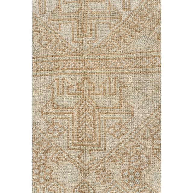 Vintage Circa 1940 Turkish Oushak Rug 5'9 X 7'5 For Sale - Image 12 of 18