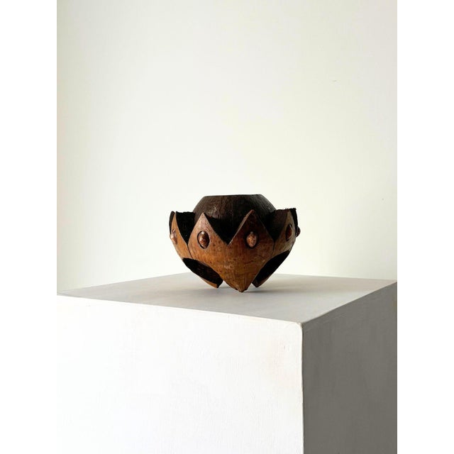Sculptural Carved Coconut Bowl, 1890s For Sale - Image 7 of 7