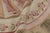 Beige Rug & Kilim’s Aubusson Style Rug in Beige-Brown and Pink With Floral Medallion For Sale - Image 8 of 9