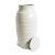 White ceramic tall Jin jar with removable lid. Opening at top is 5.5" diameter. Each may have slight handmade and natural...