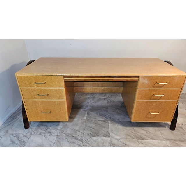 1990s Attributed Peter Muny Desk For Sale - Image 14 of 18