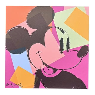 After Andy Warhol, Mickey Mouse Colored, 1980s, Print For Sale